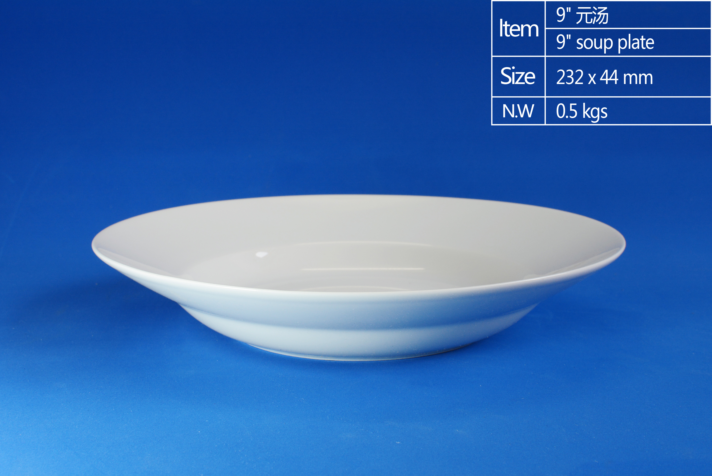 9 inch Soup Plate